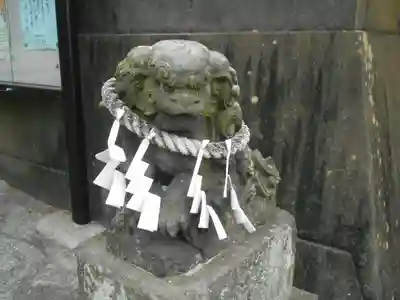 海南神社の狛犬