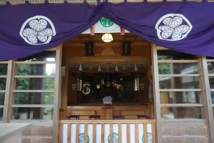 松江城山稲荷神社の本殿・本堂