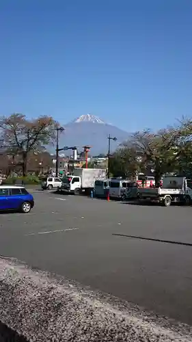 富士山本宮浅間大社の景色