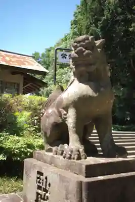 常磐神社の狛犬