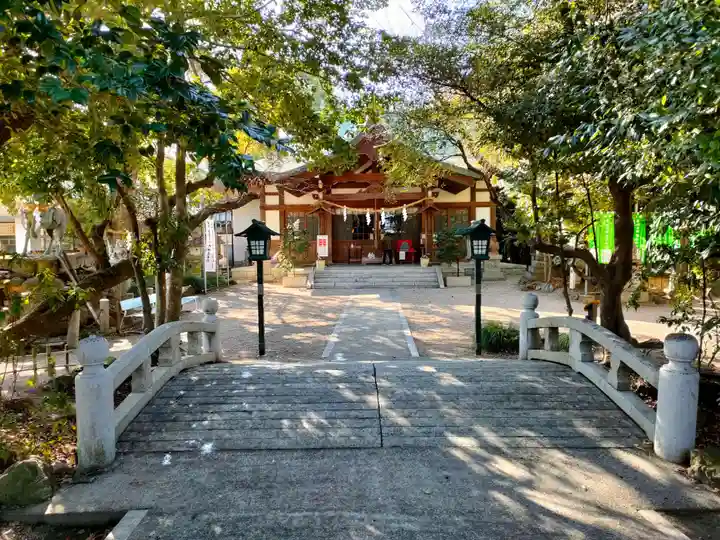 萱津神社の本殿・本堂