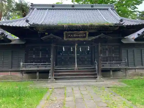 健御名方富命彦神別神社の本殿