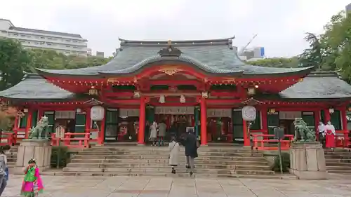 生田神社の本殿・本堂