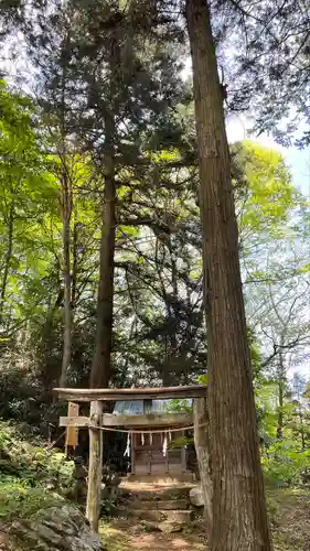 子檀嶺神社の鳥居