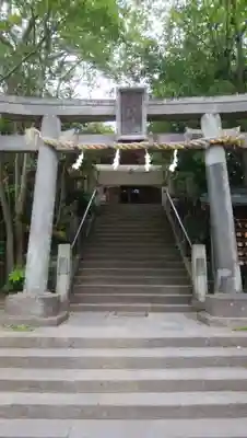 篠崎浅間神社の鳥居
