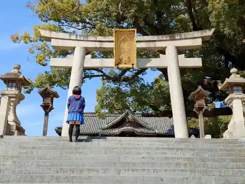 百舌鳥八幡宮の鳥居