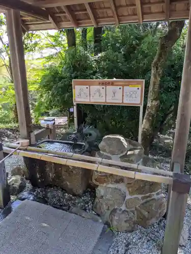 尾張戸神社（瀬戸市・名古屋市守山区）の手水舎