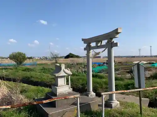 日宮神社の鳥居