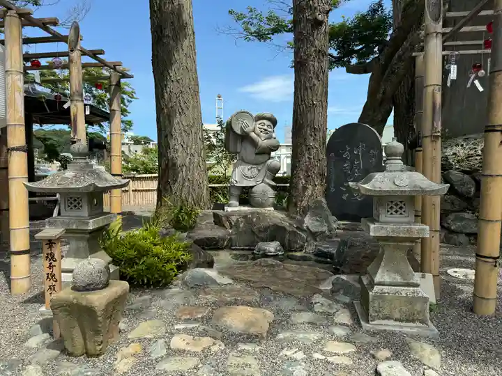 温泉神社〜いわき湯本温泉〜の像
