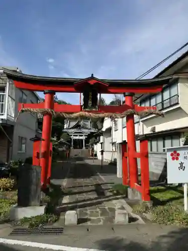  高鳥天満宮の鳥居