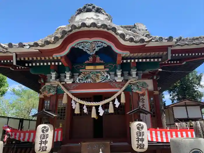 駒形神社の本殿