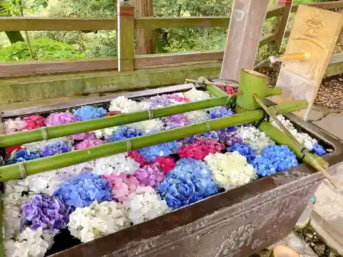 唐澤山神社の手水舎