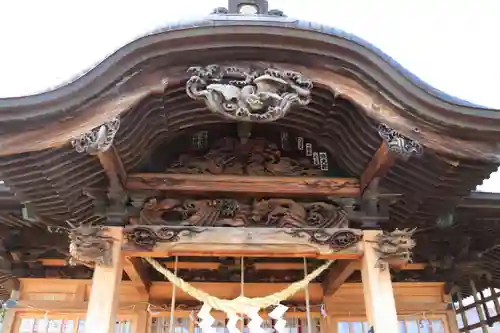 相馬妙見宮初發神社の本殿