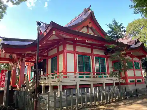 戸部杉山神社の本殿・本堂