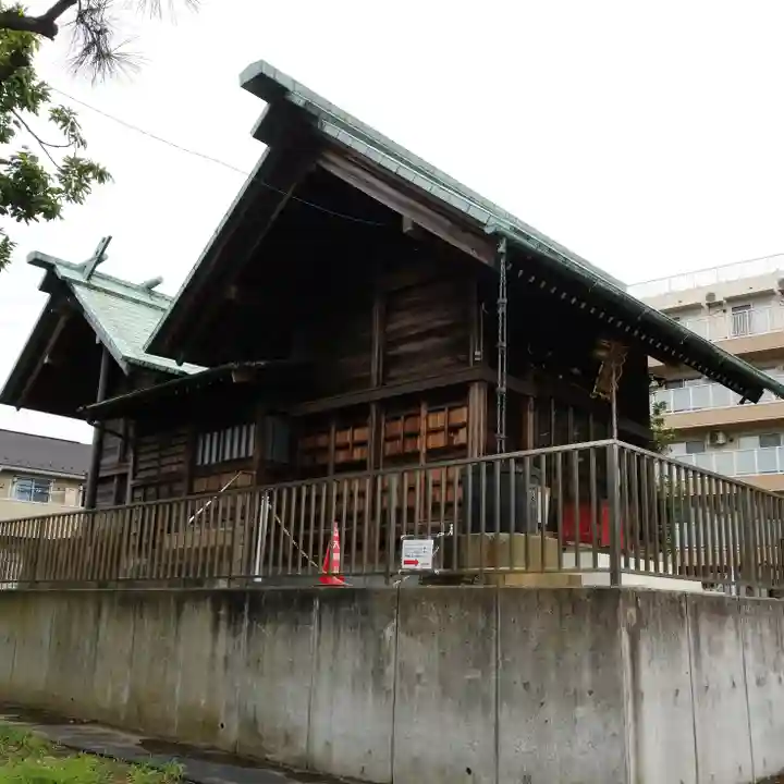 西小松川天祖神社の本殿・本堂