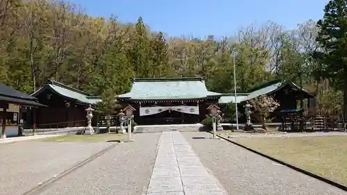 山梨縣護國神社の本殿・本堂