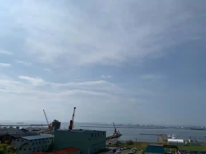 釧路一之宮 厳島神社の景色