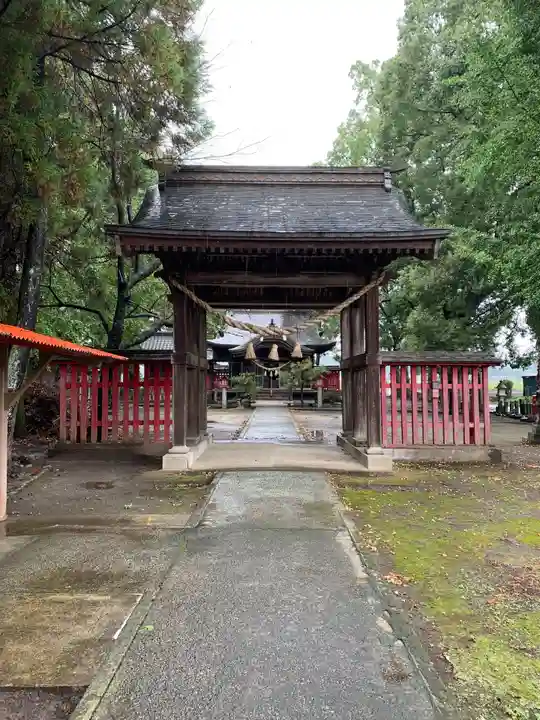 大原阿蘇神社の山門・神門