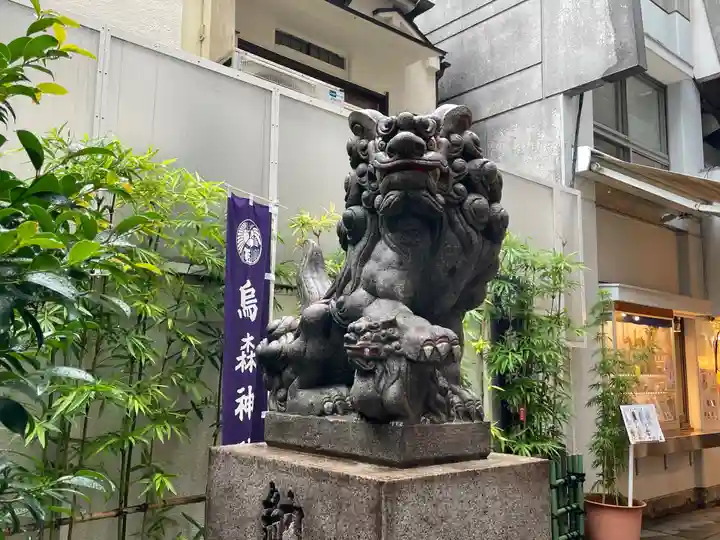烏森神社の狛犬