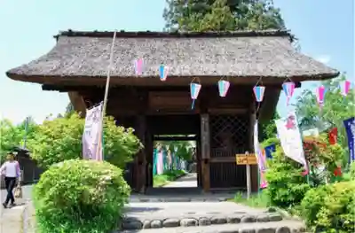 塩船観音寺の山門・神門