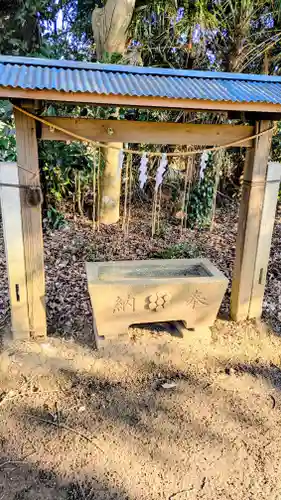 妙見神社の手水舎
