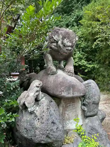 寒田神社の狛犬