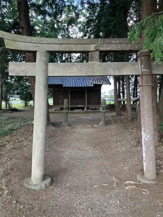 元八幡宮の鳥居