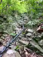 白鹿権現の周辺