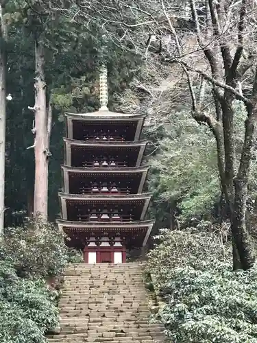 室生寺の塔