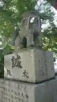北岡神社の狛犬