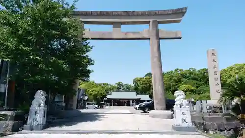 熊本縣護國神社の鳥居