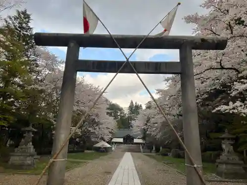 岩手護國神社の鳥居