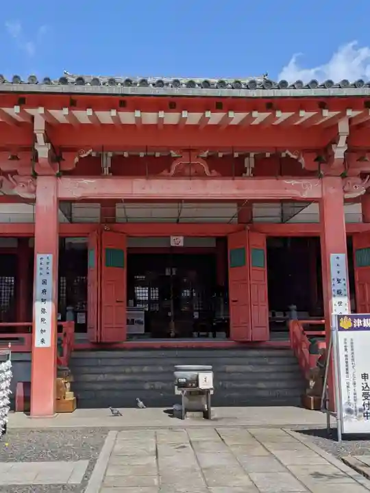 津観音の本殿・本堂