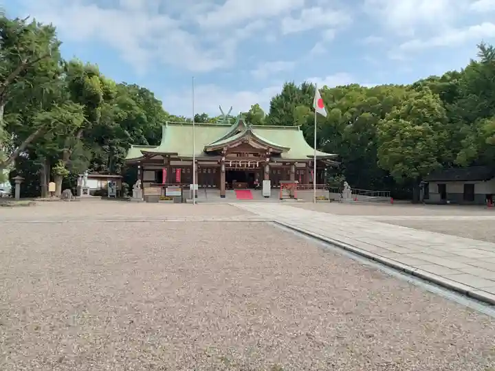 大阪護國神社の本殿・本堂