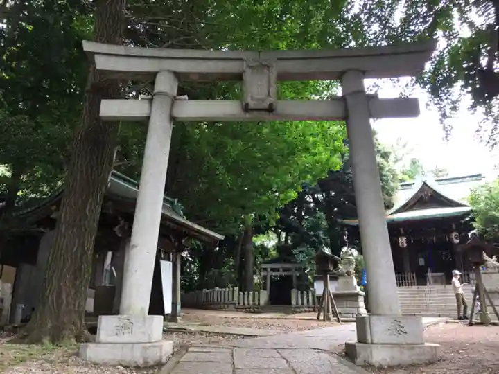 八幡神社の鳥居