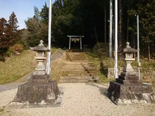 神明社の鳥居