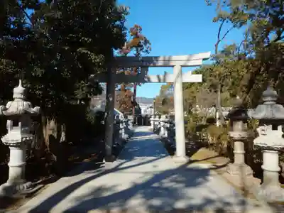 伊和志津神社の鳥居