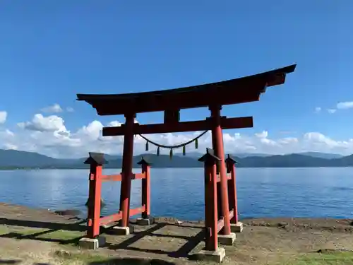 御座石神社の鳥居