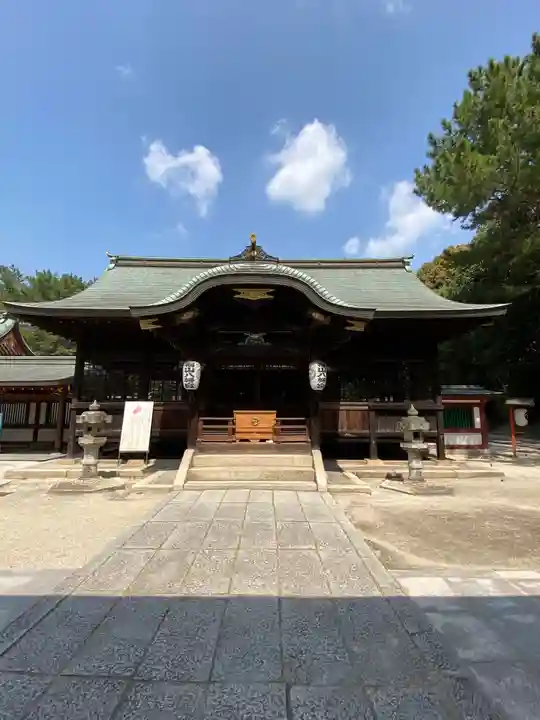 福山八幡宮の本殿・本堂