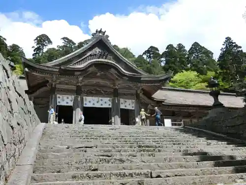 大神山神社奥宮の山門・神門
