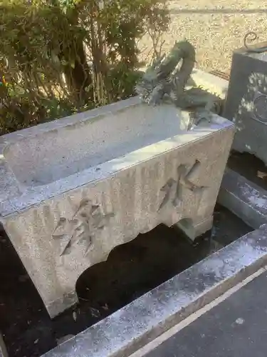 豪潮寺（不動院）の手水舎