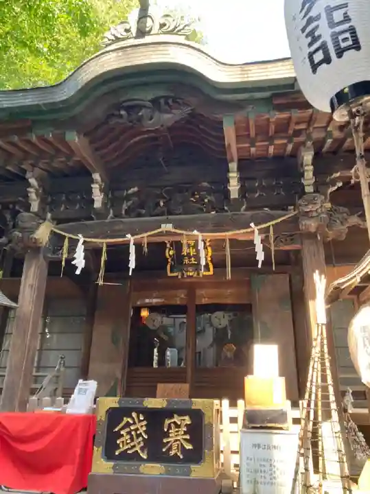 小野照崎神社の本殿・本堂