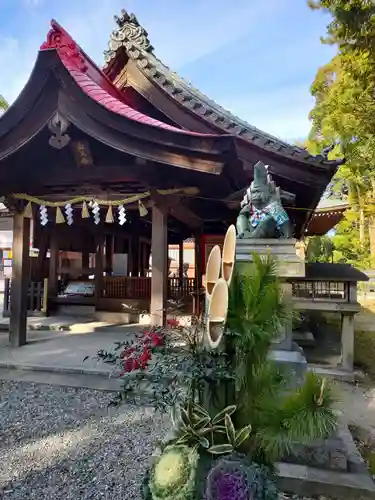 清洲山王宮　日吉神社の狛犬