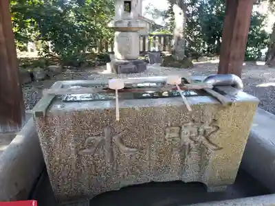 溝旗神社（肇國神社）の手水舎