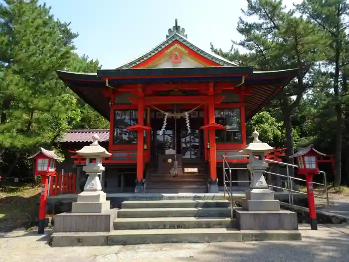 月讀神社の本殿