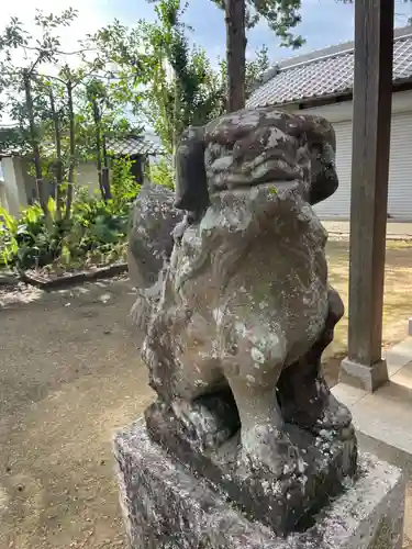 祝田神社の狛犬