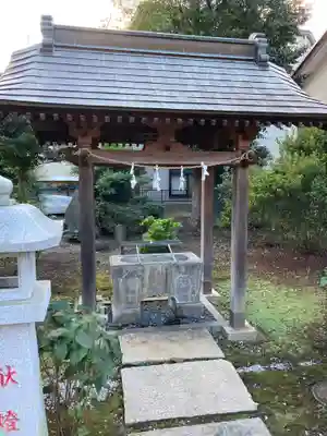 御嶽社（与野七福神弁財天）の手水舎