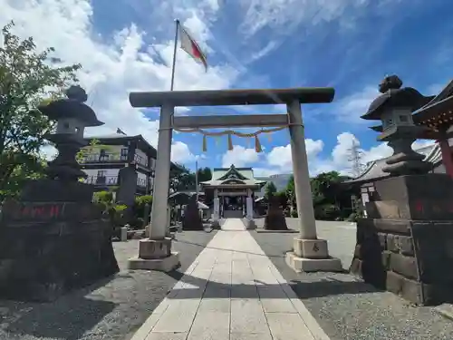羽田神社の鳥居
