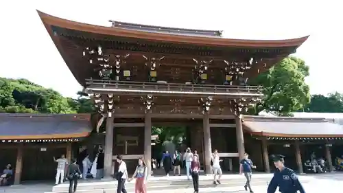 明治神宮の山門・神門