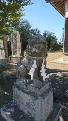 八幡神社の狛犬